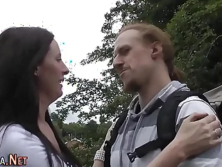 Mature whore gets wam cum